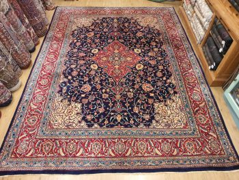 365x270 vintage handgeknoopt perzisch tapijt sarough ID8562