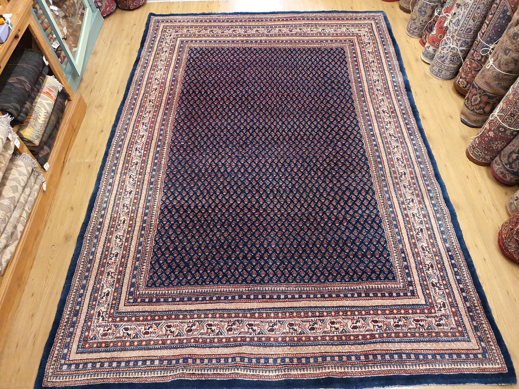 Waardeloos Norm veer 323x218 vintage handgeknoopt perzisch tapijt sarough mir ID10007 - Vintage  Perzische en Oosterse Tapijten
