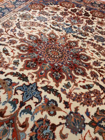 215x147 vintage handgeknoopt perzisch tapijt isfahan ID13431 - Afbeelding 2
