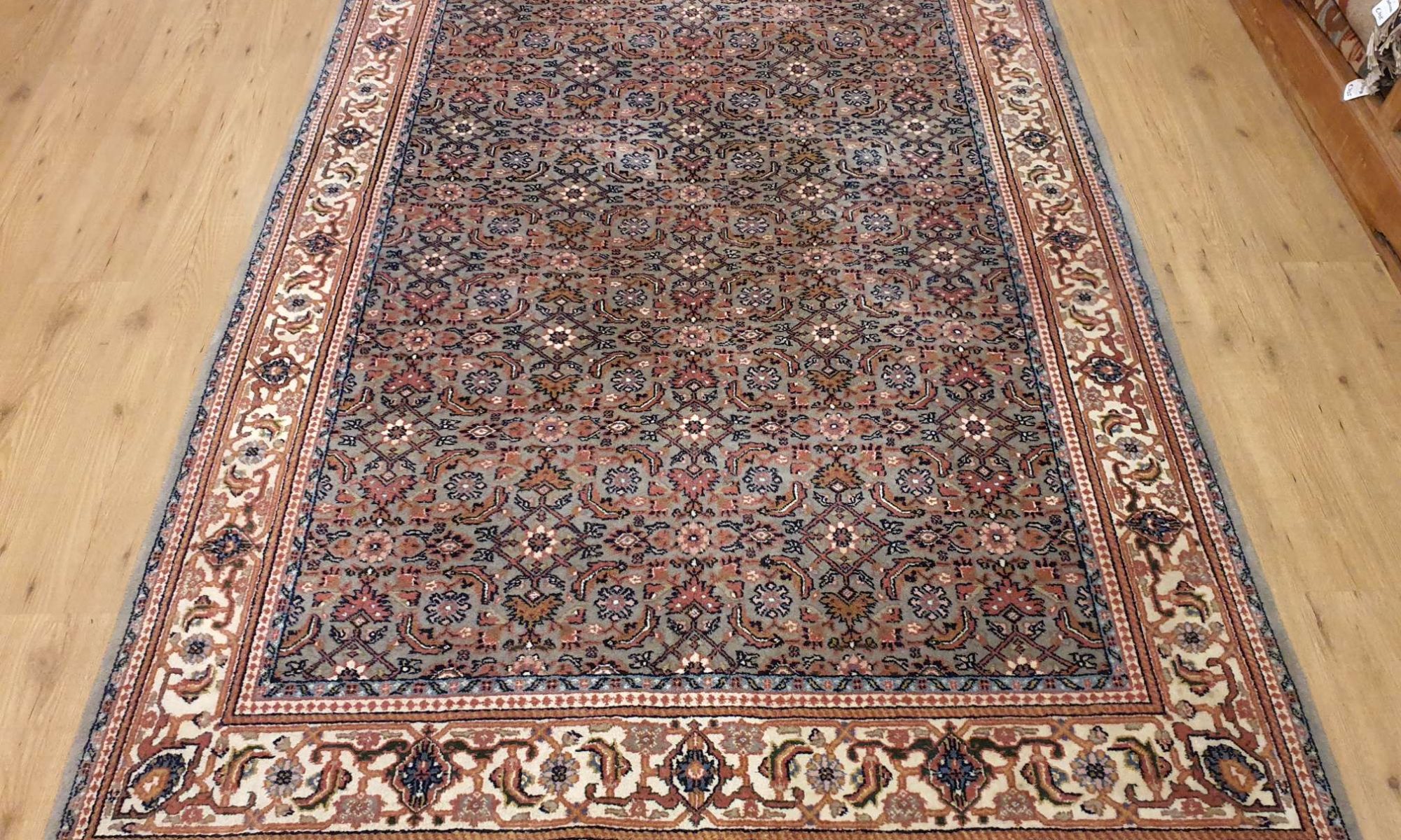 nikkel een beetje Refrein 248x168 vintage handgeknoopt perzisch tapijt Herati ID13305 - Vintage  Perzische en Oosterse Tapijten
