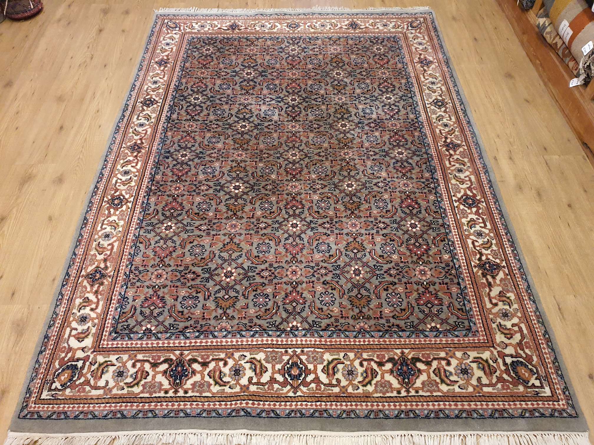 nabootsen vers Voorkeur 248x168 vintage handgeknoopt perzisch tapijt Herati ID13305 - Vintage  Perzische en Oosterse Tapijten
