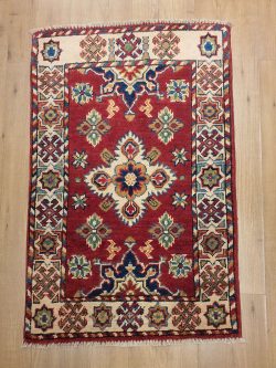 093x59 handgeknoopt oosters tapijt kazak ID14335
