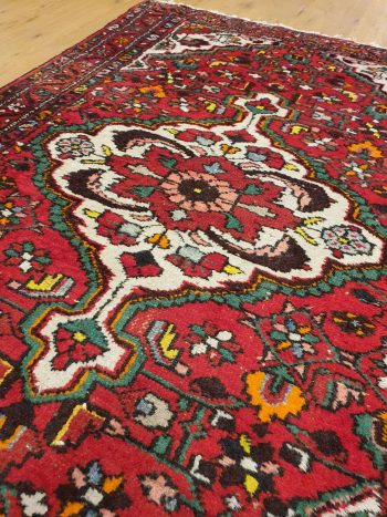 164x109 vintage handgeknoopt perzisch tapijt hamadan ID14938 - Afbeelding 2