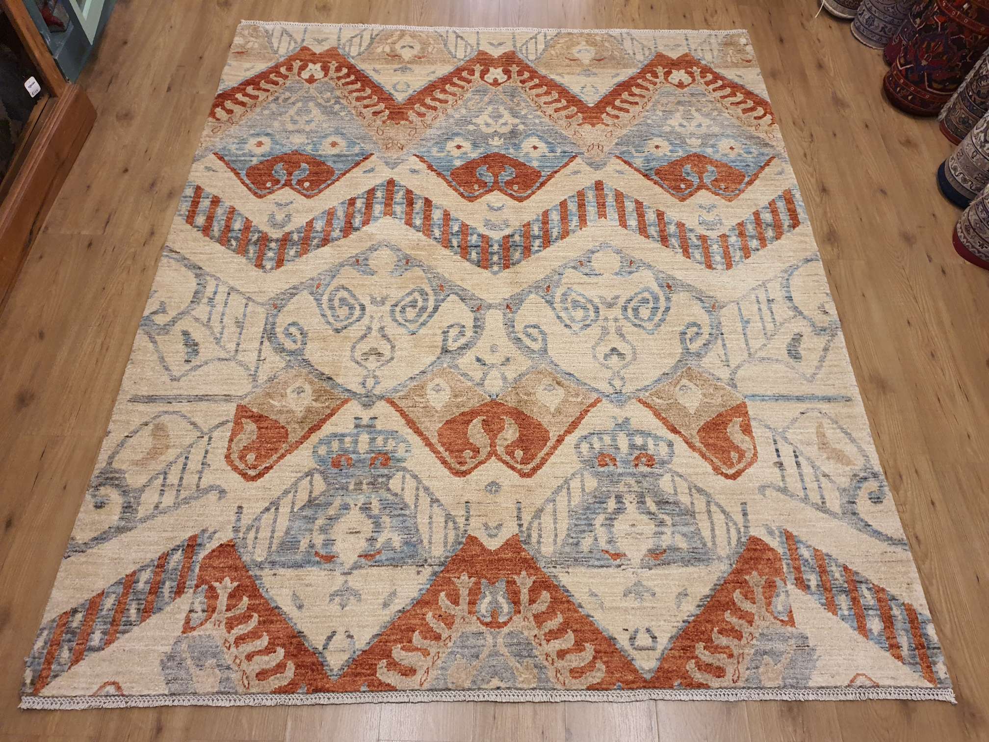 handgeknoopt oosters tapijt modern design ID14813 Vintage Perzische en Oosterse Tapijten