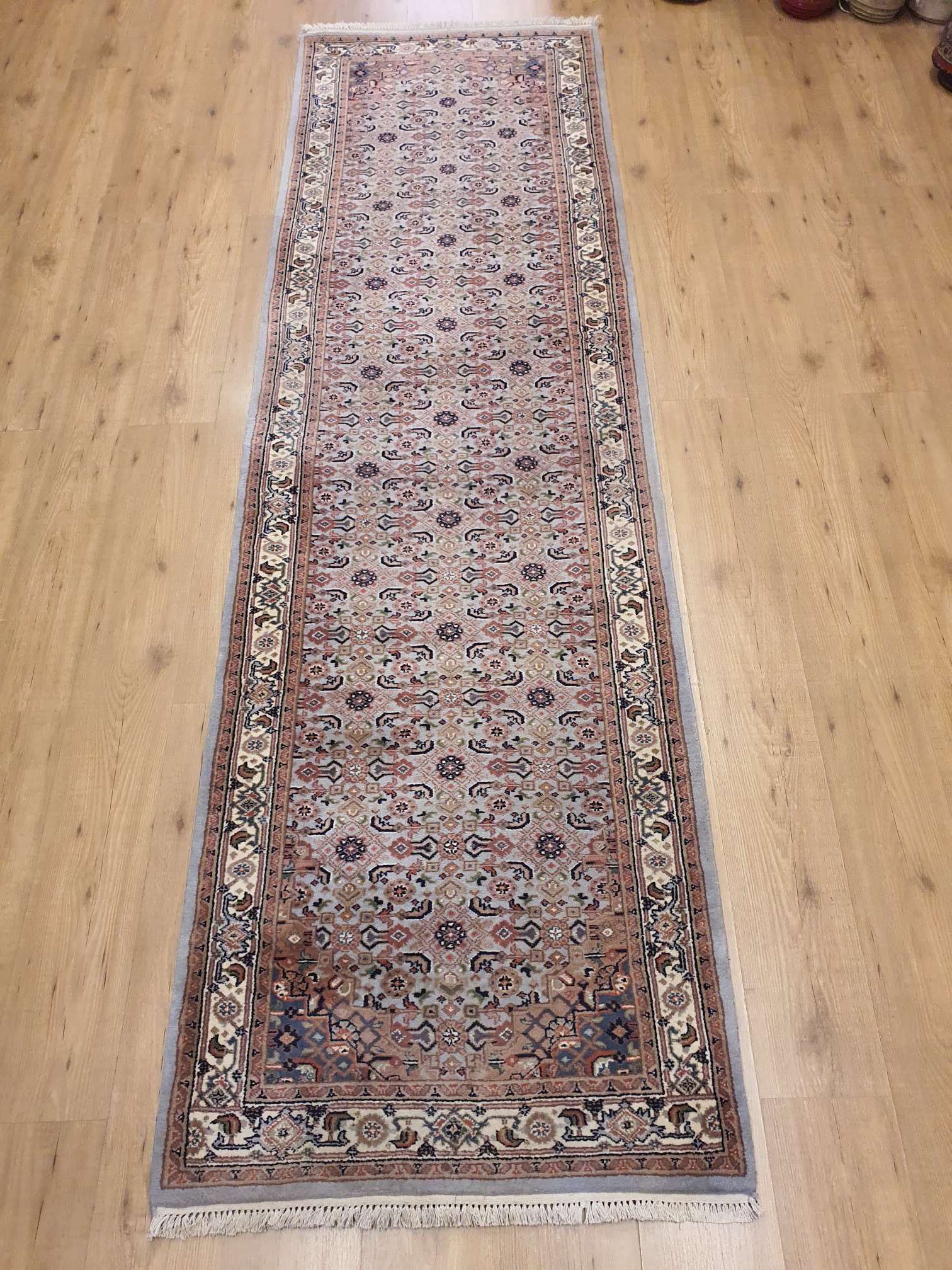 Niet doen Beeldhouwer Oost 303x87 vintage handgeknoopt perzisch tapijt loper herati ID15595 - Vintage  Perzische en Oosterse Tapijten