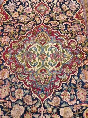211x134 vintage handgeknoopt perzisch tapijt antiek ID18476 - Afbeelding 2