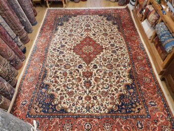 390x265 vintage handgeknoopt perzisch tapijt sarough ID18696