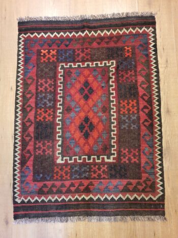 105x78 handgeweven Oosterse wollen kelim ID20194