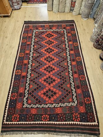 280x156 handgeweven oosterse wollen kelim ID23010