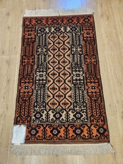 160x86 handgeknoopt perzisch tapijt beloutch ID30532