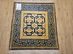 100x83 handgeknoopt oosters tapijt modern ID30115