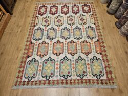 242x179 handgeweven oosterse wollen kelim ID30627