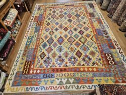 352x251 handgeweven oosterse wollen kelim ID30625