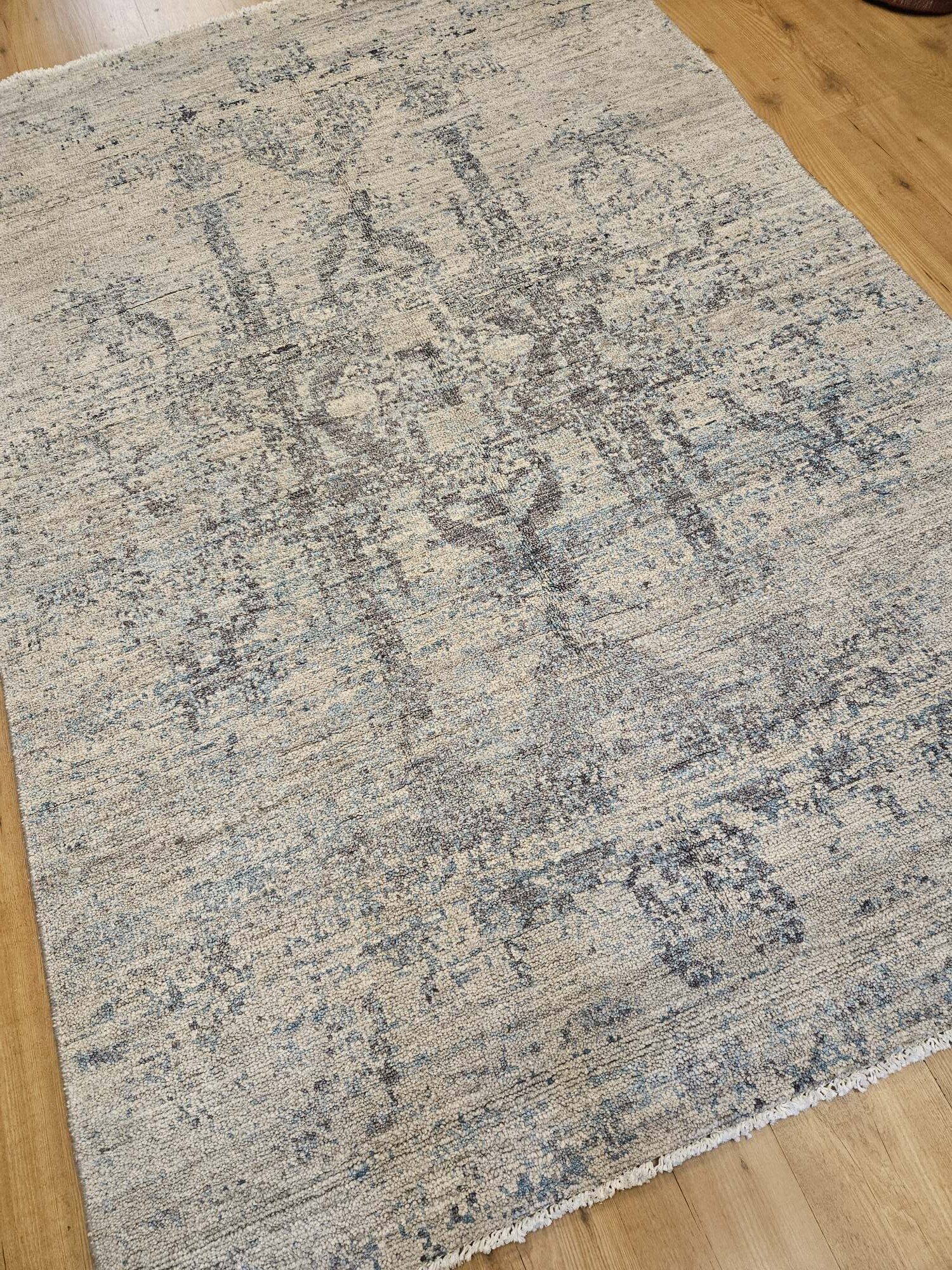 245x165 handgeknoopt oosters tapijt modern ID30812 - Afbeelding 2