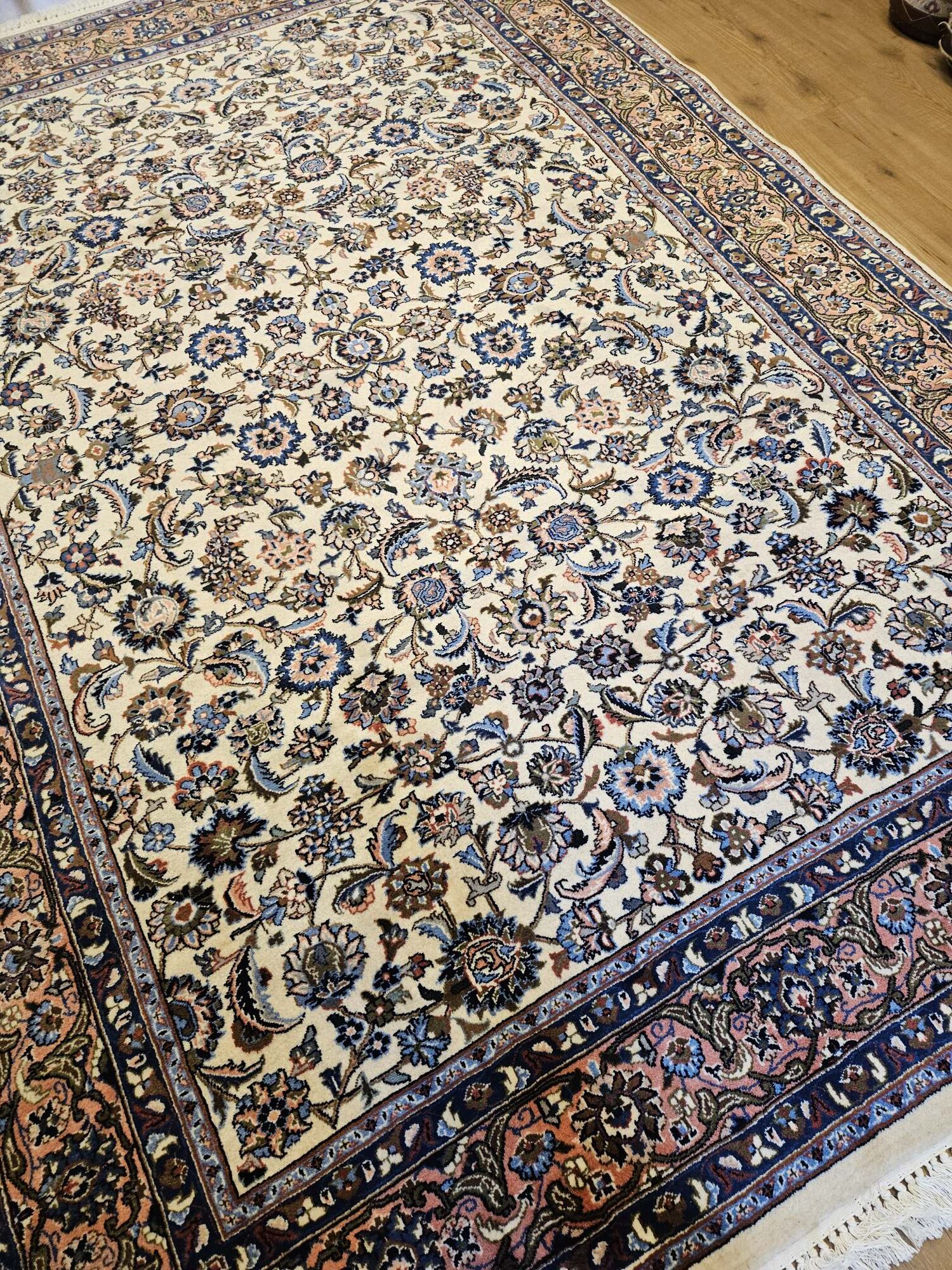 298x195 handgeknoopt perzisch tapijt sarough ID31327 - Afbeelding 2