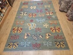 296x201 handgeweven oosterse wollen kelim ID31349