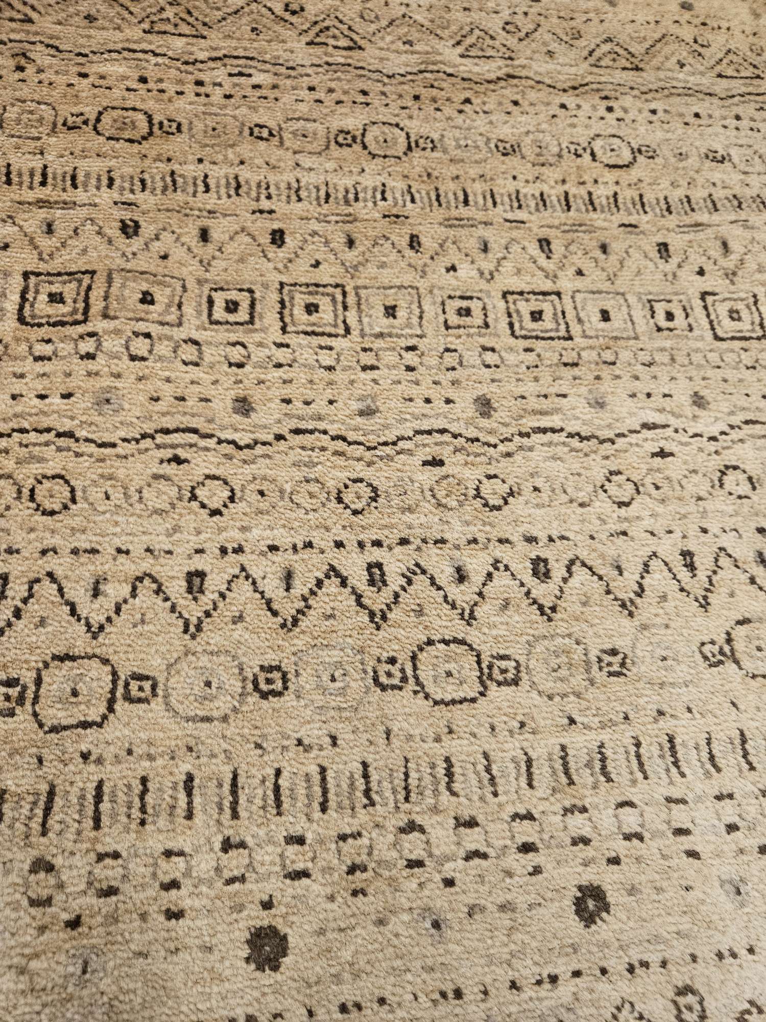 222x154 handgeknoopt oosters tapijt modern ID31363 - Afbeelding 2