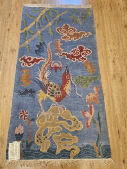 177x88 handgeknoopt oosters tapijt nepal ID31168