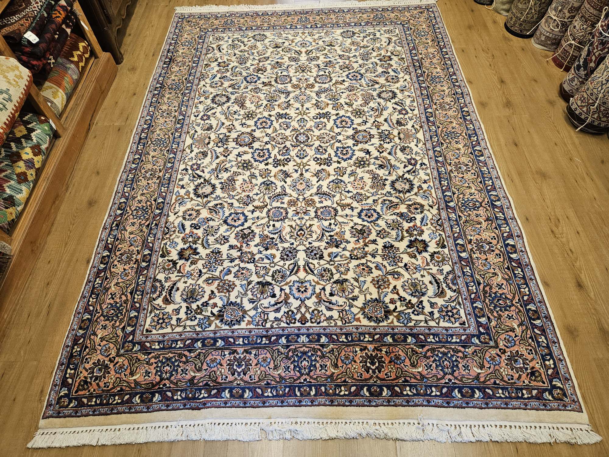 298x195 handgeknoopt perzisch tapijt sarough ID31327