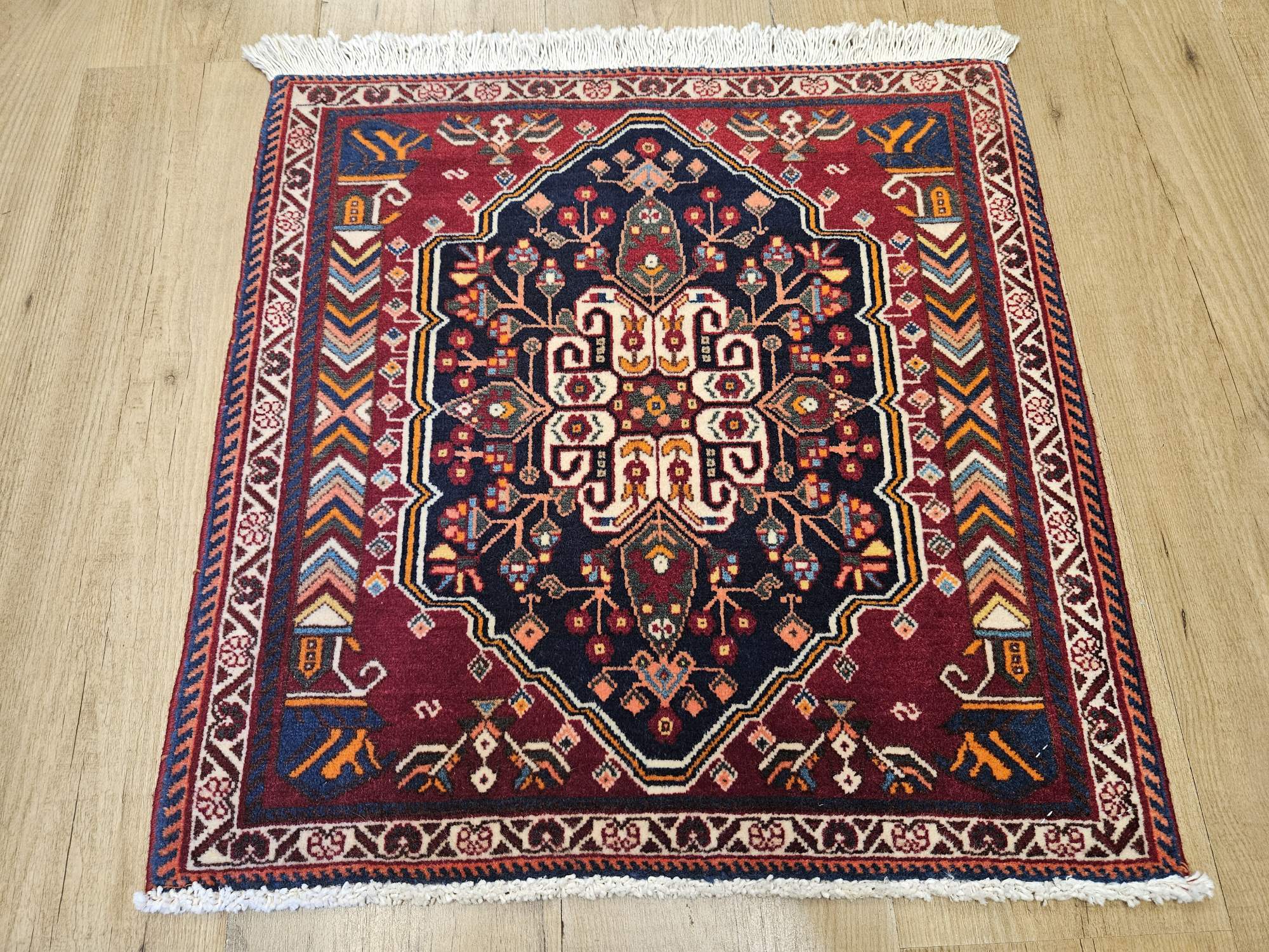 060x60 handgeknoopt perzisch tapijt shiraz ID31419