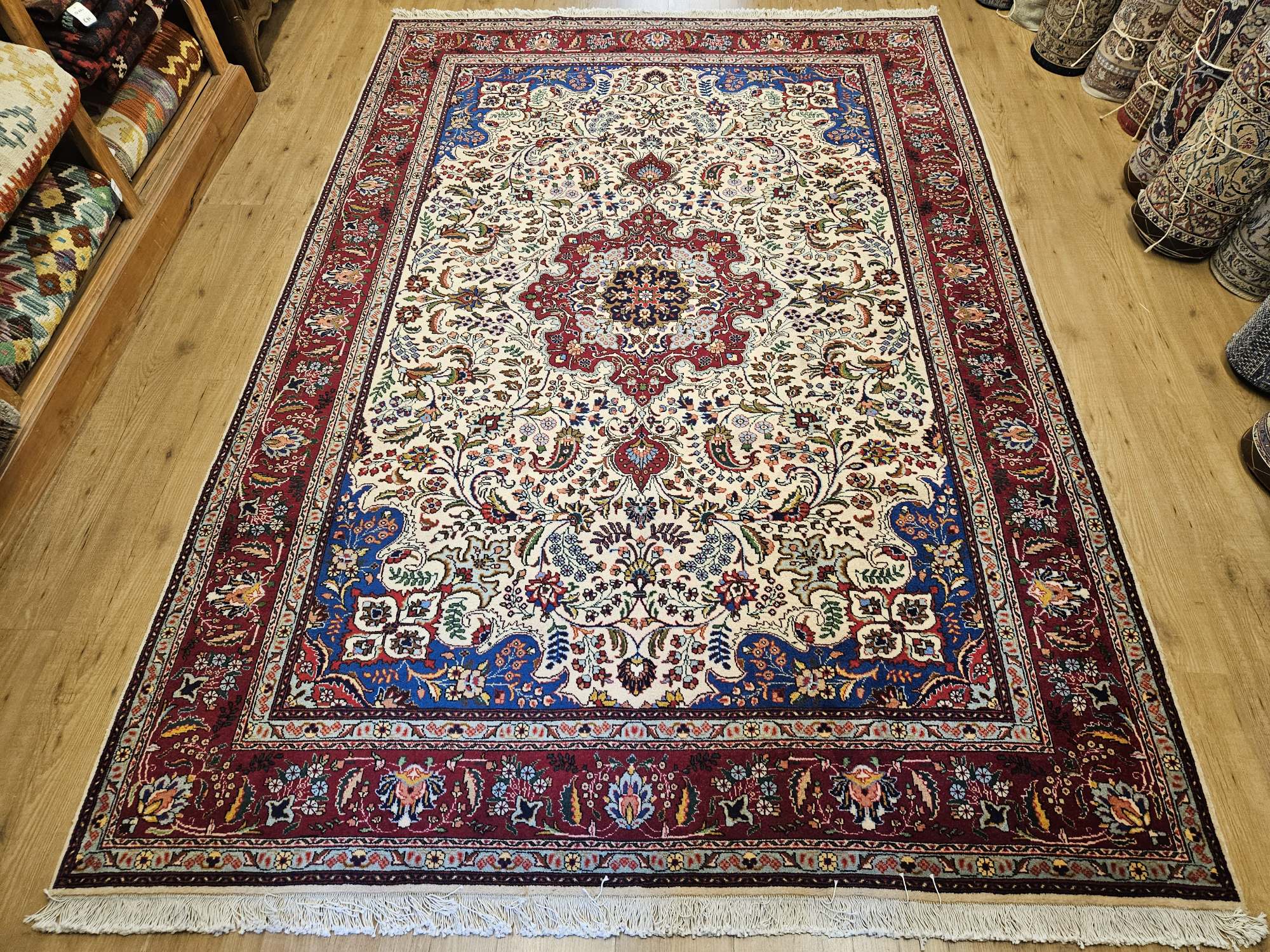 306x201 handgeknoopt perzisch tapijt tabriz ID31329