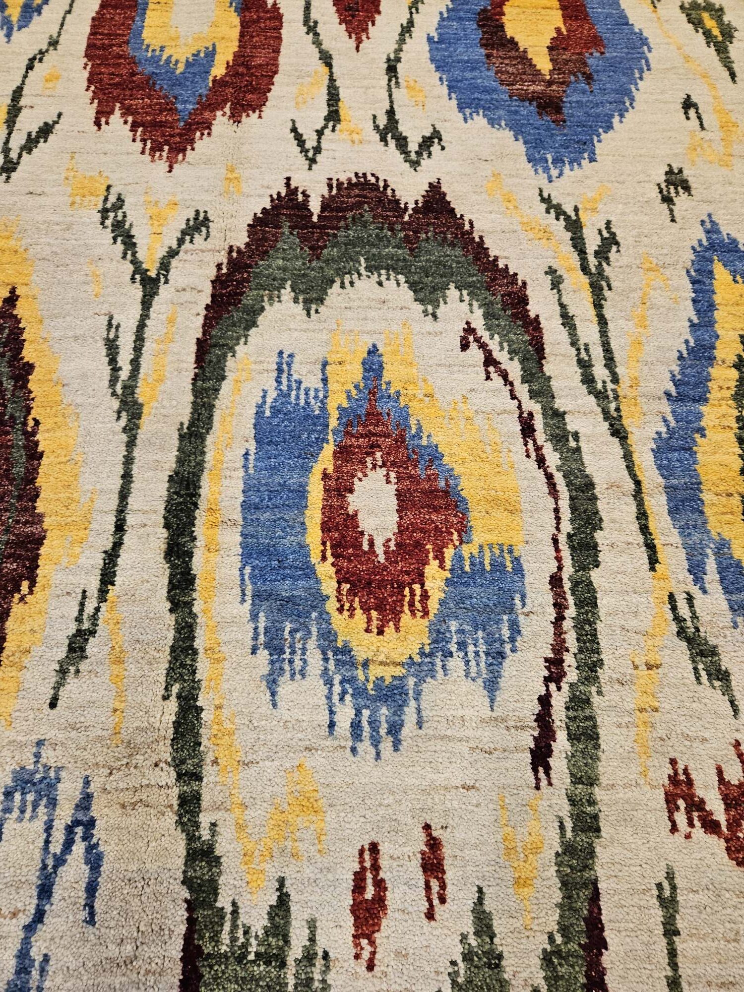 243x167 handgeknoopt oosters tapijt modern ID31497 - Afbeelding 2