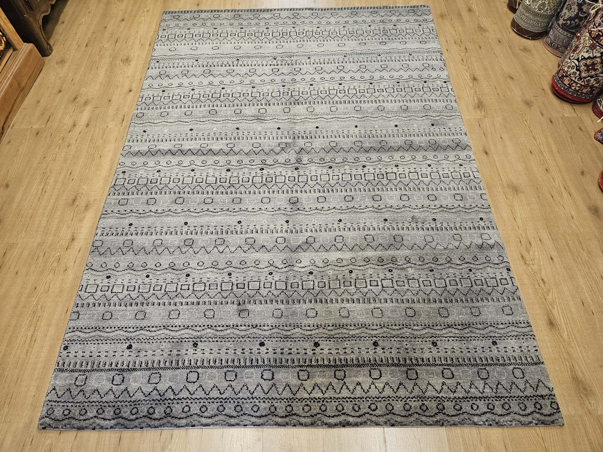 246x169 handgeknoopt oosters tapijt modern ID31611