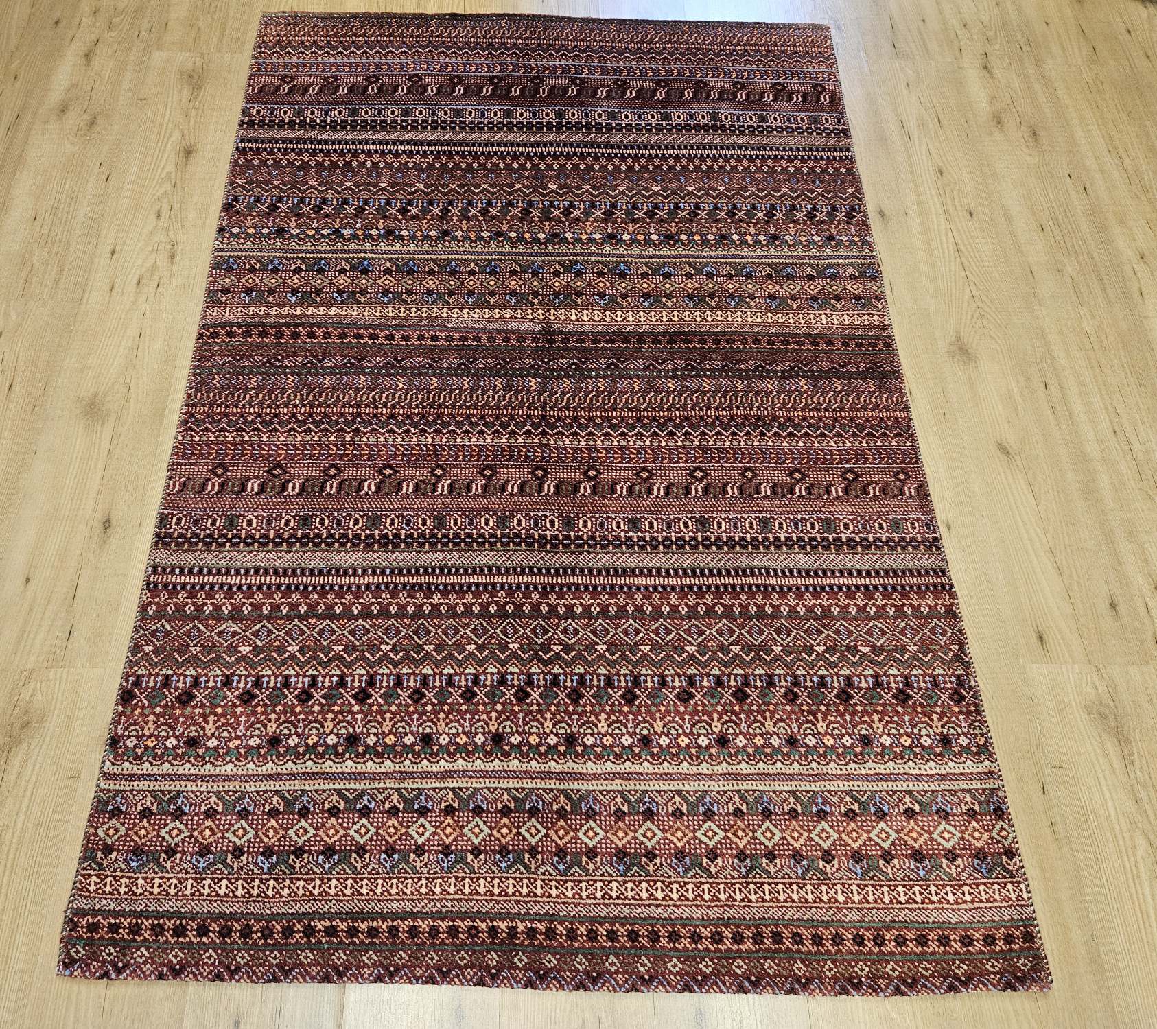 193x125 handgeknoopt oosters tapijt modern ID31613