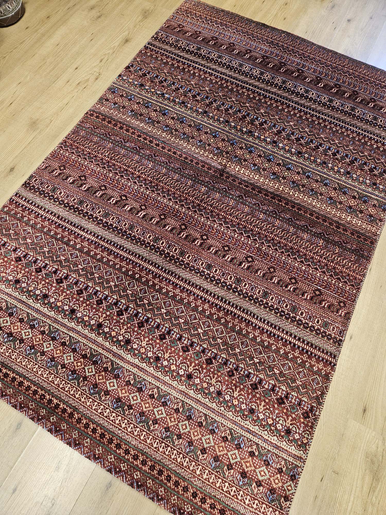 193x125 handgeknoopt oosters tapijt modern ID31613 - Afbeelding 2