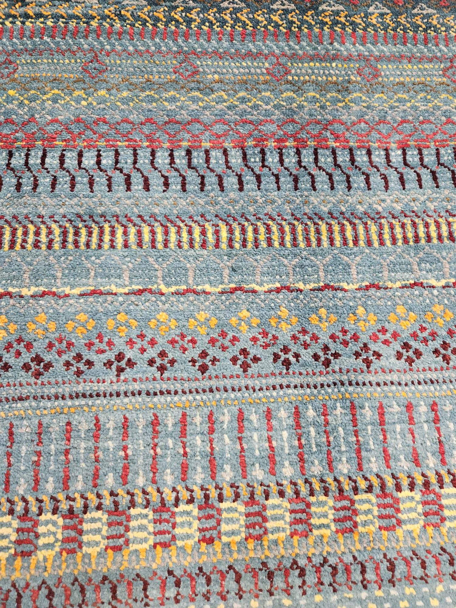 294x201 handgeknoopt oosters tapijt modern ID31641 - Afbeelding 2