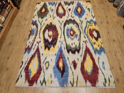 243x167 handgeknoopt oosters tapijt modern ID31497