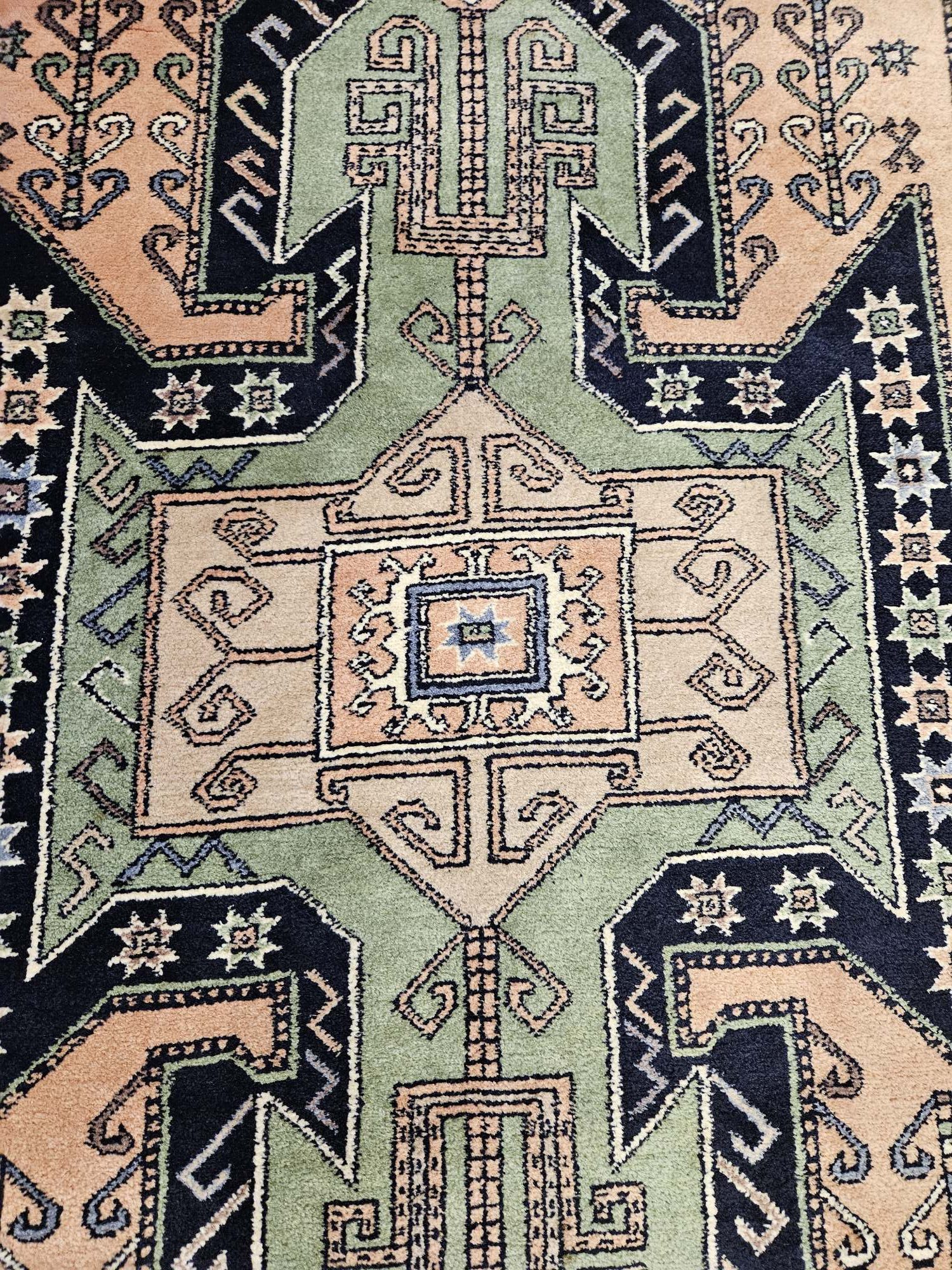 186x121 vintage handgeknoopt oosters tapijt ID31968 - Afbeelding 2