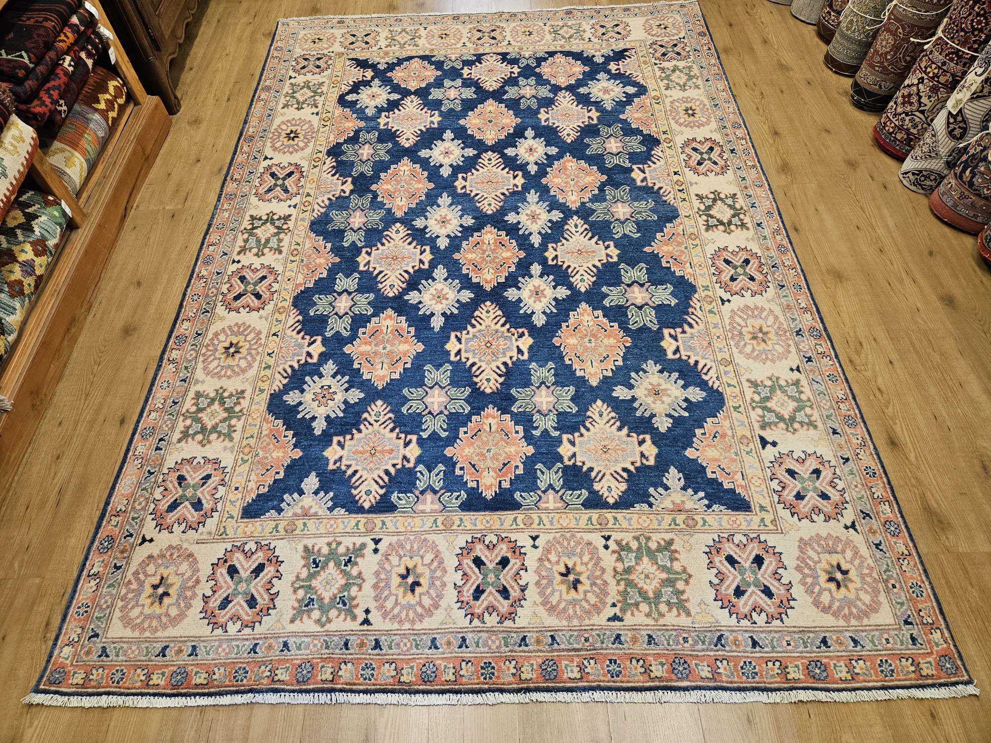 300x194 handgeknoopt oosters tapijt kazak ID31929