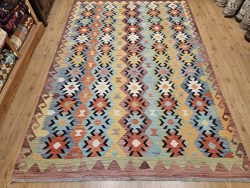 297x200 handgeweven oosterse wollen kelim ID32192