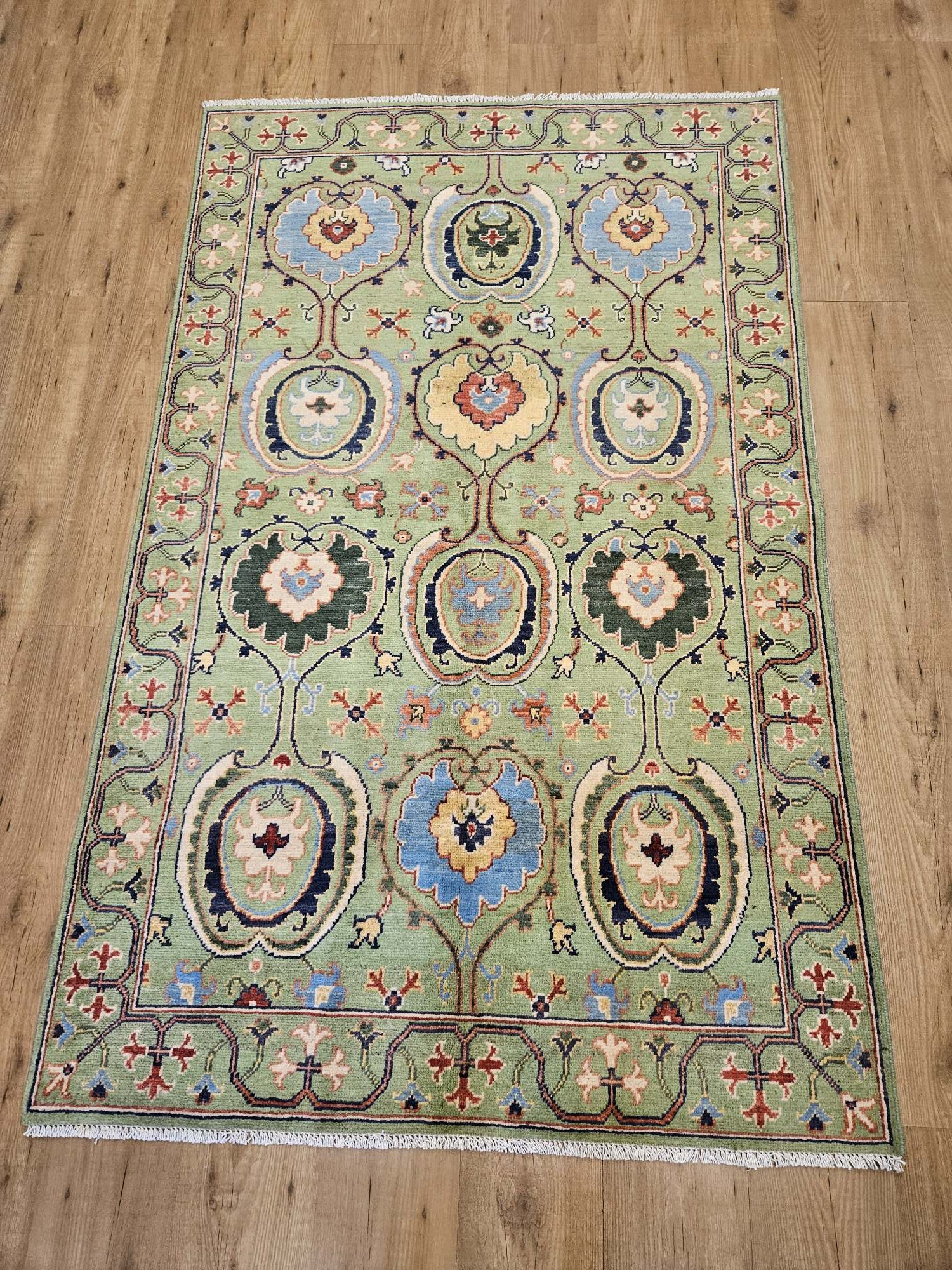 194x121 handgeknoopt oosters tapijt modern design ID32194