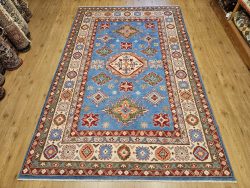 279x183 handgeknoopt oosters tapijt kazak ID32180