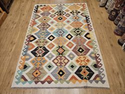 251x170 handgeweven oosterse wollen kelim ID32184