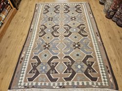 290x193 handgeweven oosterse wollen kelim ID32319