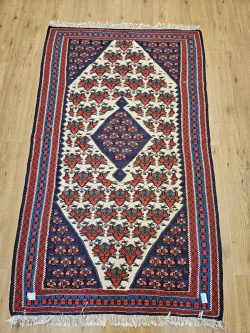 183x104 vintage handgeweven perzische wollen kelim ID32107