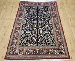 206x136 vintage handgeknoopt perzisch tapijt ghom ID32246