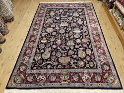 320x201 vintage handgeknoopt perzisch tapijt kashmar ID32256