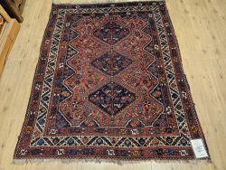 210x160 vintage handgeknoopt perzisch tapijt shiraz ID32115