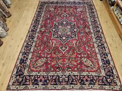 298x197 vintage handgeknoopt perzisch tapijt tabriz ID32244