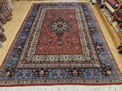 345x245 vintage handgeknoopt perzisch tapijt tabriz ID32323