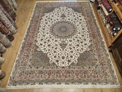 365x251 vintage handgeknoopt oosters tapijt tabriz ID32296