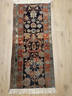 100x43 vintage handgeknoopt perzisch tapijt feraghan fragment ID32567