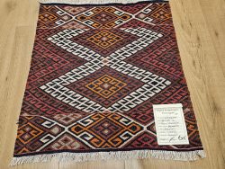 058x55 handgeweven perzische sumac kelim ID32569