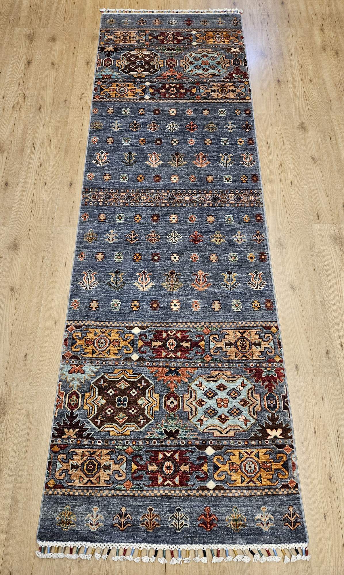 270x84 handgeknoopt oosters tapijt loper loribaf ID32719