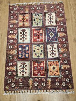 124x87 handgeknoopt oosters tapijt loribaf ID32431