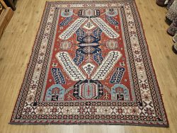 242x190 handgeweven oosterse wollen sumak kelim ID32647